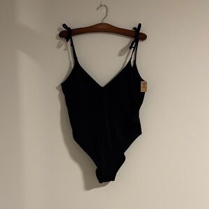 NWT Victoria's Secret Black One Piece Swimsuit